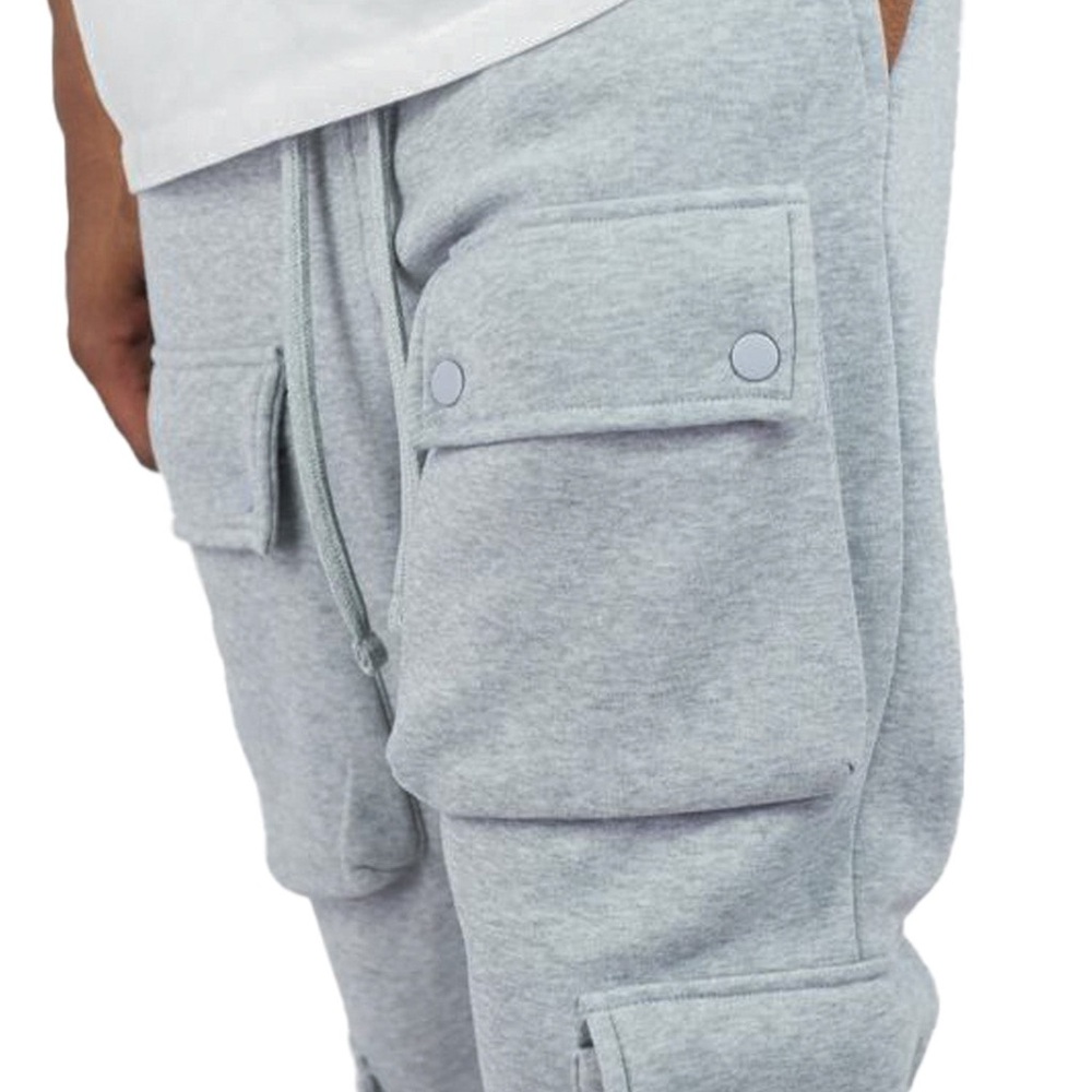 Men's Light Gray Cargo Pants